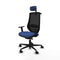 Bureaustoel Piqueras y Crespo D036N2H Marineblauw