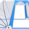 vidaXL - Zwembadkoepel - ovaal - 530x410x210 cm - PVC