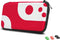 Speedlink CADDY & STIX - Protect & Control Kit - Gevoerde transporttas en Joy-Con Caps - Zwart/Rood
