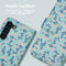 iMoshion Hoesje Geschikt voor Samsung Galaxy S23 Hoesje Met Pasjeshouder - iMoshion Design Bookcase smartphone - Blauw / Blue Flowers