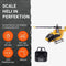 MODSTER EC-135 - RC Helikopter RTF - Stabilisatiesensor en 15 min vliegtijd - Geel
