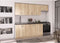 SARA spoelbak - Sonoma eiken decor - L80 x D48 x H 82 cm