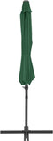 vidaXL - Zweefparasol - met - stalen - paal - 300 - cm - groen