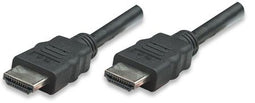 Manhattan HDMI - Kabel - Male/male - 1m - Zwart