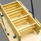 Altrex Woodytrex Superieur Zoldertrap - 110 x 60 cm - Antislip treden - Inclusief bak