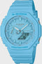 G-Shock GA-2100-2A2ER - Polshorloge - 20 ATM waterdicht - Kleur blauw