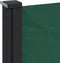 vidaXL - Windscherm - uittrekbaar - 120x500 - cm - donkergroen