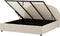 VAUCLUSE - Bed met opbergruimte - Beige - 180 x 200 cm - Polyester
