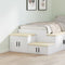 vidaXL - Witte - Opbergkast - 103x41x40 - cm - in - Gelaagd - Hout