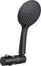 Differnz Thermoline - Doucheset - Regendouche Ø 25 cm en Handdouche Ø 12 cm - Mat Zwart