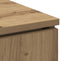 vidaXL - TV-kast - Artisan - Eik - 100x38x49 - cm - Gelaagd - Hout