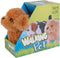 Take Me Home Interactieve Loophond Bruin, 15,5cm