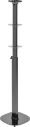Sonos® Speakerstandaard - Hoogte verstelbaar 74-118 cm - Zwart