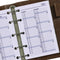 Kalpa 104 x 68 mm Mini Organizer Agenda Inleg 1 Week per 2 Paginas NL EN 2026