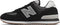 New Balance ML574 D - Lage sneakers - Suède en mesh - Zwart/Grijs (2020)