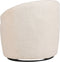 Draaifauteuil DAVIK Bouclé Beige