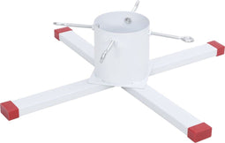 vidaXL - Kerstboomstandaard - 61x61x15,5 - cm - wit