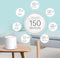 TP-Link Deco X60 - Mesh Wi-Fi Systeem - Wi-Fi 6 - (2-pack)