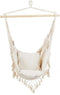 909 Outdoor - Hangstoel - Ecru met Kwastjes - Vintage