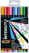 Fineliner bic intensity f assorti | 6 stuks