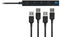 Conceptronic HUBBIES05B - 4-Port USB 2.0 Hub - Zwart