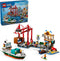LEGO City Haven - Vrachtschip speelgoed - 8 minifiguren - 1226 onderdelen