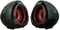 Berserker Gaming H-BSK-HATI - Headset - 2.0-stereogeluid met microfoon - Rood Zwart