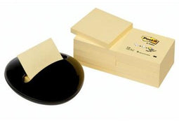 Memoblokdispenser 3M keivormig incl 12 blok Post-it Z-Notes 76x76mm