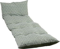 PRIVÉTUIN - NOORWEGEN AVOCADO SNOWFLAKE SUN LOUNGER - Waterafstotende stof