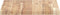 vidaXL - Tafelblad - rechthoekig - 60x30x2 - cm - massief - acaciahout