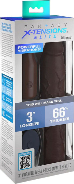 PIPEDREAMS | Pipedreams Sleeve 22,86 Cm + 7,62 Cm Plug Remote Brown