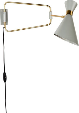 Zuiver Shady Wandlamp Grijs