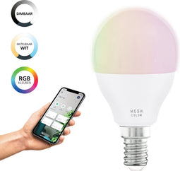 EGLO connect.z - Smart LED Lamp - E14 - Dimbaar RGB & wit licht - Ø 4,5 cm (9002759122522)