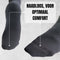 Sandside Compressiekousen - 2 Paar - Geavanceerde Compressietechnologie - Zwart - Maat 36-40 S/M (2 paar)