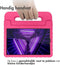 imoshion Tablet Hoes Kinderen - Geschikt voor Lenovo Tab M10 HD (2nd gen) - Kidsproof Backcover met handvat - Roze