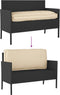 vidaXL - Ligbedkussen - voor - Zitting/Rugleuning - Beige - 120x50x12 - cm - Oxford - Stof