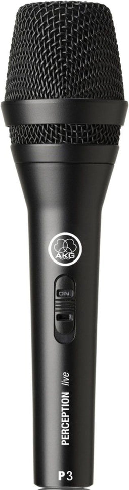 AKG P3S Instrumentenmicrofoon Zendmethode:Kabelgebonden