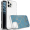 iMoshion Hoesje Geschikt voor iPhone 12 Pro / 12 Hoesje Siliconen - iMoshion Design hoesje - Blauw / Meerkleurig / Goud / Blue Graphic