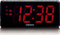 Lenco CR-30 - Wekker - FM radio met snooze en slaaptimer - Zwart