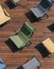 Crespo AP/262 - Loungestoel - 3 posities verstelbaar - Tex-Comfort - Groen