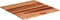 vidaXL - Tafelblad - 15-16 - mm - 80x80 - cm - massief - acaciahout