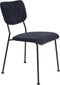 Zuiver Benson Eetkamerstoel - Blauw - Set van 2