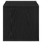 vidaXL - Zwarte - Opbergkast - 108x41x40 - cm - Gemaakt - van - Engineered - Wood