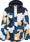 Icepeak - Cabery - Ski-jas - Waterdicht 10000 mm - Camouflage - Bleu - Maat 50
