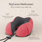 SKYCASES Travel Essentials - Nekkussen Set 3-delig - Ergonomisch Memory Foam - Rood