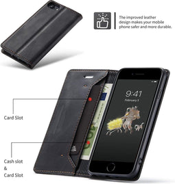 Telefoonhoesje - Geschikt voor iPhone 8/7/6/6s/SE2020 - Leer