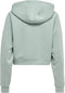 Only Play Dess Cropped - Sporttrui - Loose fit met capuchon - Mint groen - Maat L