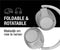 Fresh 'n Rebel Clam Core - Draadloze Over-Ear Bluetooth Koptelefoon - 45 uur batterijduur - Grijs