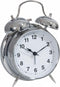 TechnoLine 01844 - Wekker - Retro-design met extra luide alarm - Aluminium