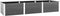 vidaXL - Plantenbak - verhoogd - 300x100x54 - cm - HKC - grijs